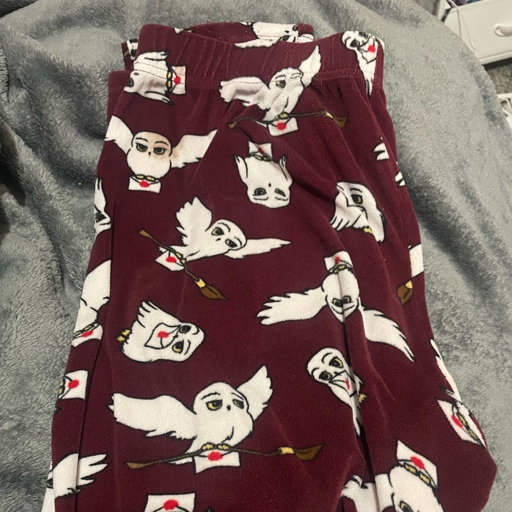 Wizarding World Women’s Harry Potter Hedwig Fleece Sleepwear Pants